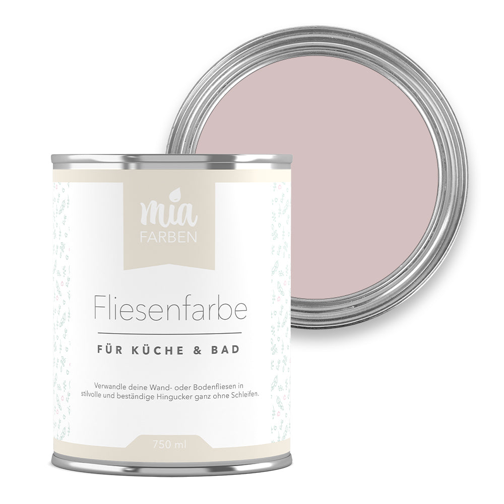 miafarben Fliesenfarbe Blasses Rosengrau