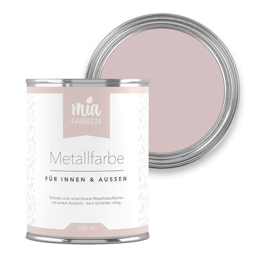 miafarben Metallfarbe Blasses Rosengrau