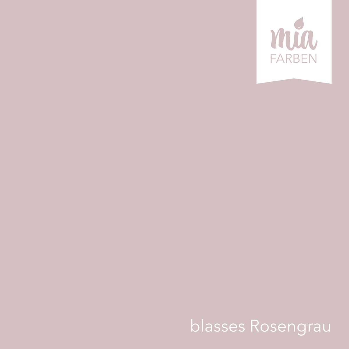 miafarben Wandfarbe Blasses Rosengrau