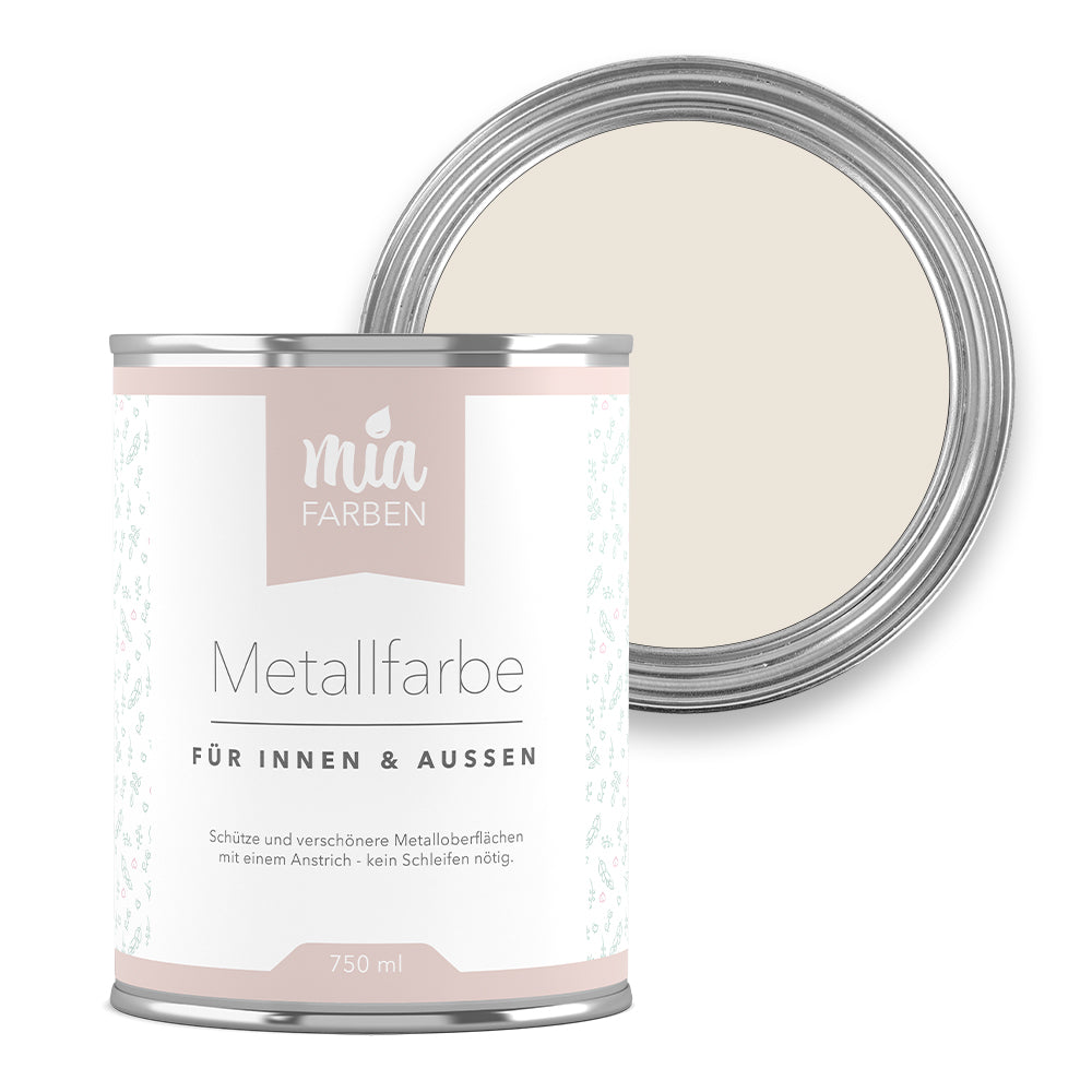 miafarben Metallfarbe Dezentes Sandbeige