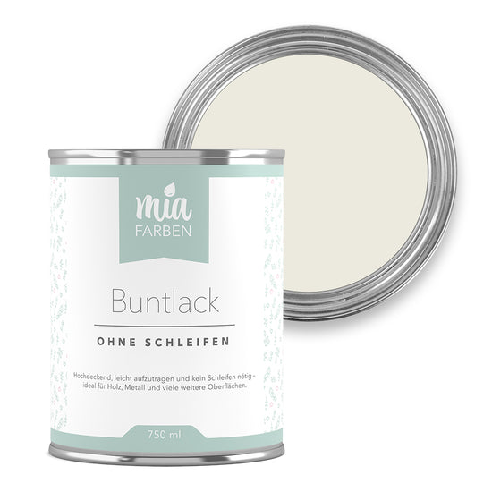 miafarben Buntlack Elegantes Elfenbein