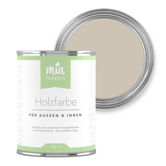 miafarben Holzfarbe Feine Mandelcreme
