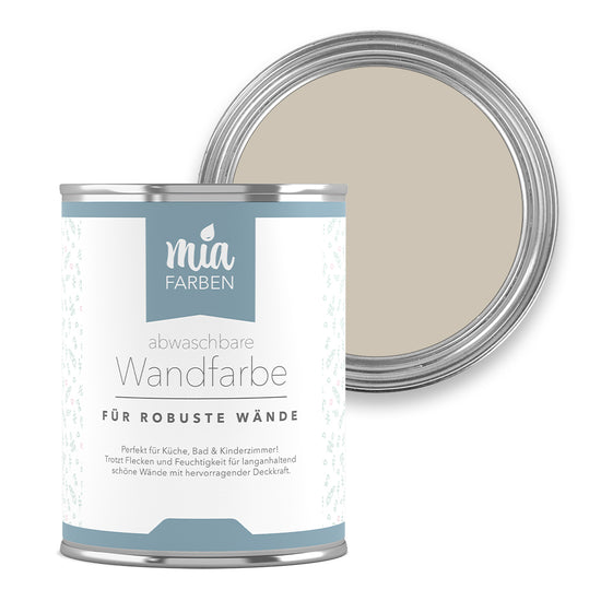 abwaschbare Wandfarbe Feine Mandelcreme