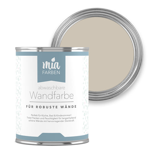 abwaschbare Wandfarbe Feine Mandelcreme