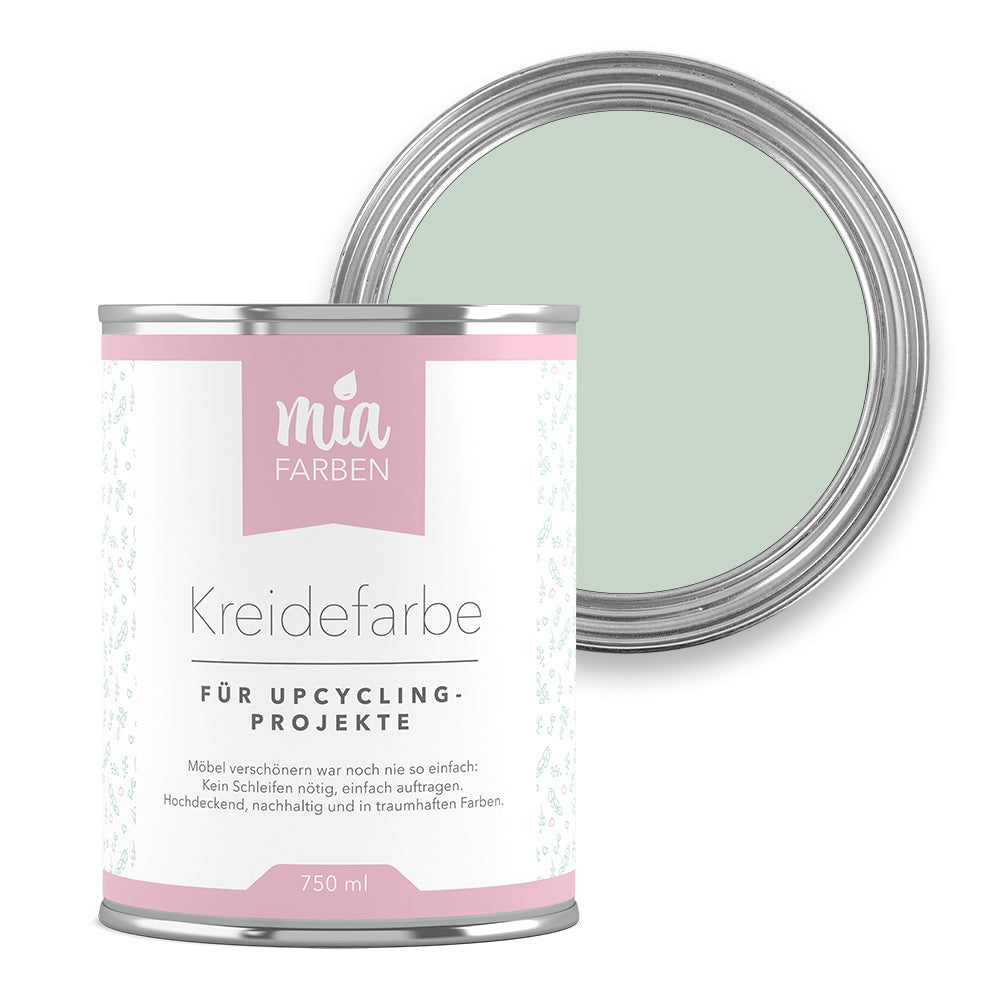 miafarben Kreidefarbe Frostiges Eisgrün
