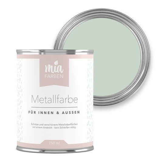 miafarben Metallfarbe Frostiges Eisgrün
