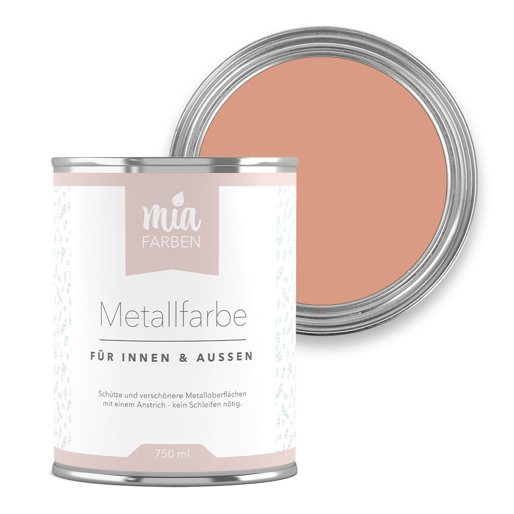 miafarben Metallfarbe Lebhaftes Terracotta