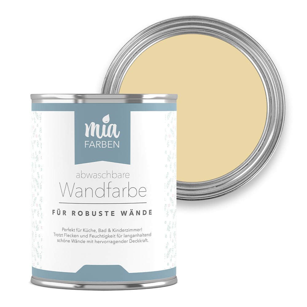 miafarben abwaschbare Wandfarbe Leichte Goldblüte