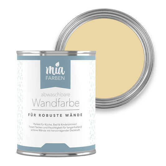 miafarben abwaschbare Wandfarbe Leichte Goldblüte