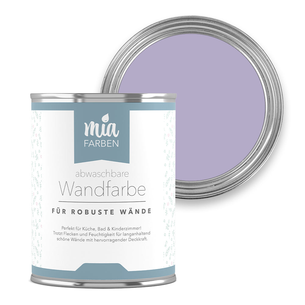miafarben abwaschbare Wandfarbe Mias Lavendelblüte