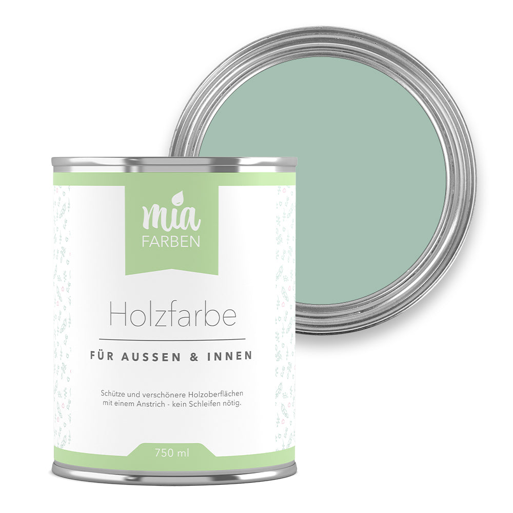 miafarben Holzfarbe Mias minze
