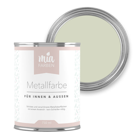 miafarben Metallfarbe Mildes Lichtgrün
