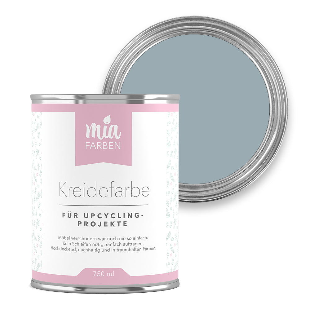 miafarben kreidefarbe Mildes Nebelblau