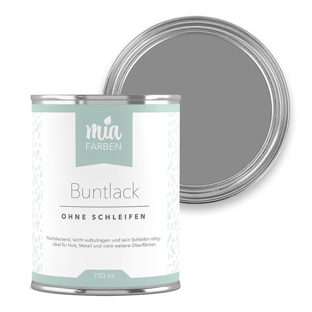 miafarben Buntlack Natürliches Felsengrau
