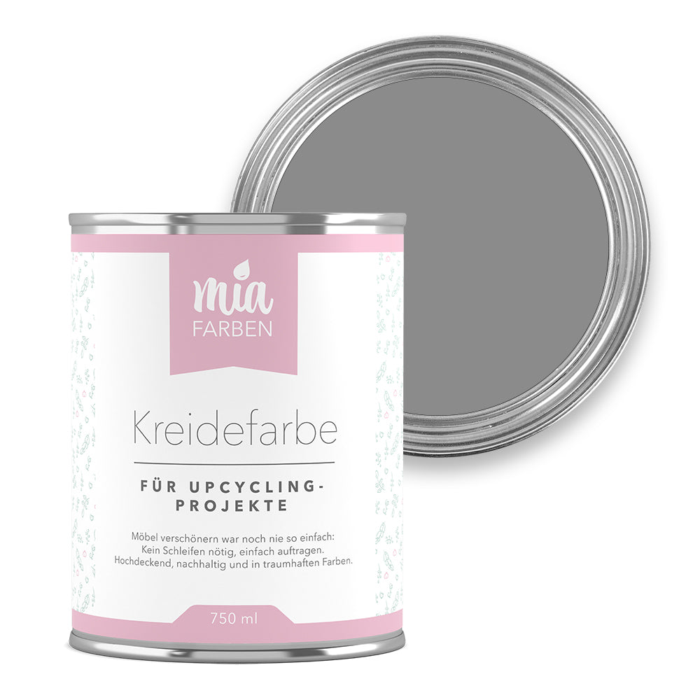 miafarben kreidefarbe Natürliches Felsengrau