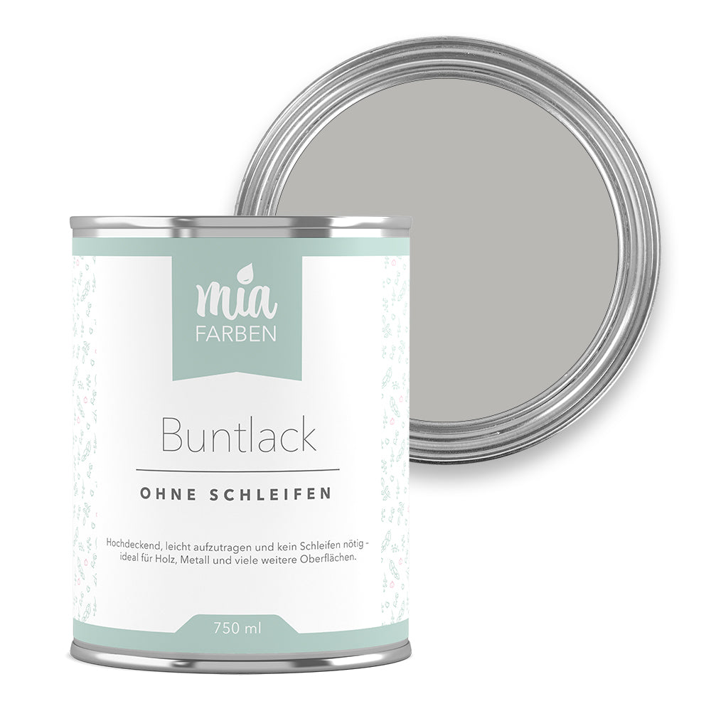 miafarben Buntlack Sanftes Wolkengrau