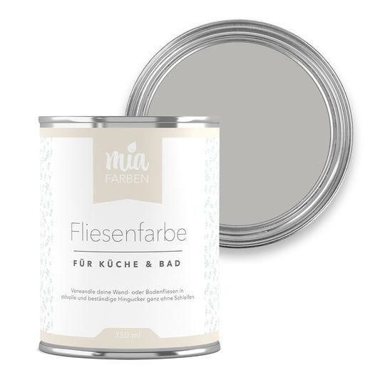 miafarben Fliesenfarbe sanftes Wolkengrau