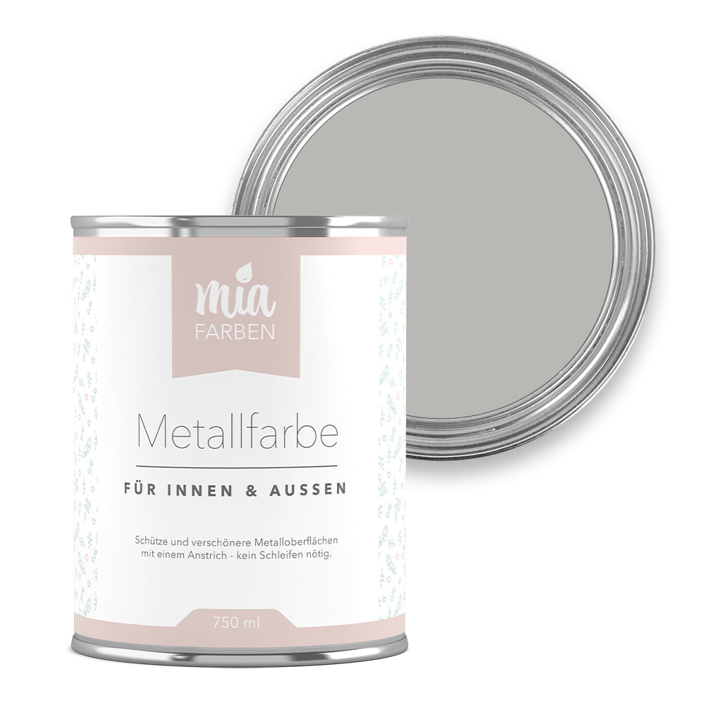 miafarben Metallfarbe Sanftes Wolkengrau