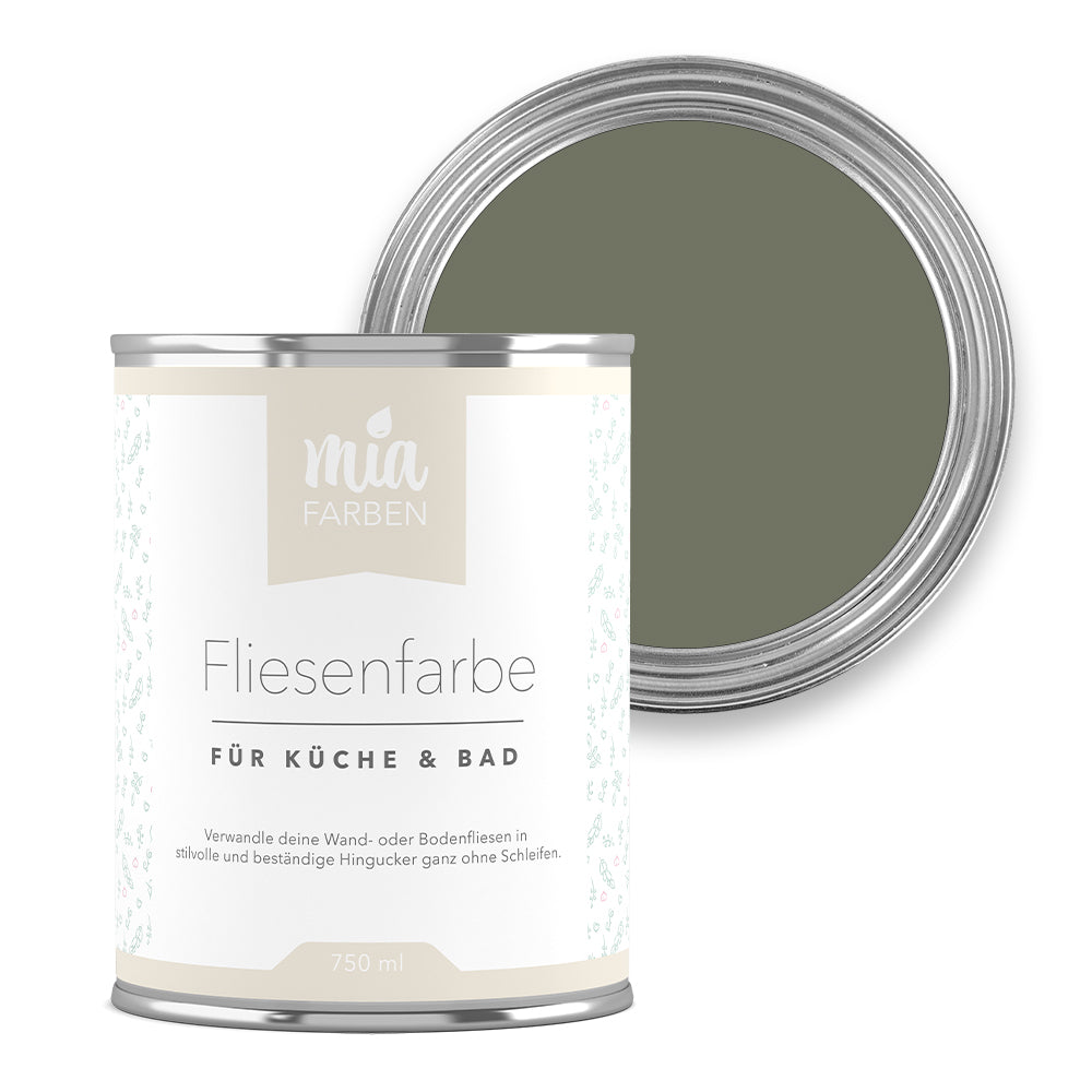 miafarben Fliesenfarbe Sommerlicher Waldpfad