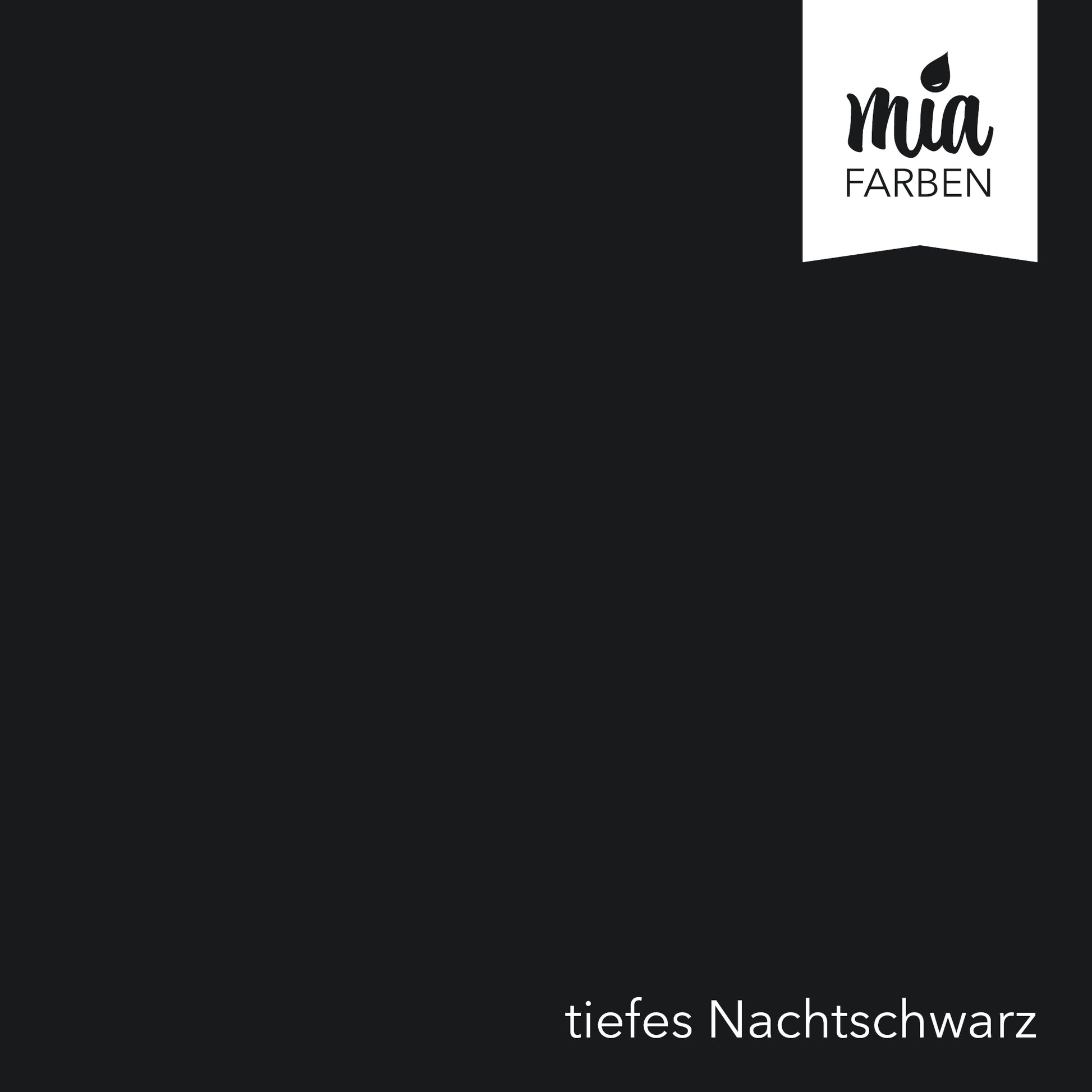 miafarben Tiefes Nachtschwarz