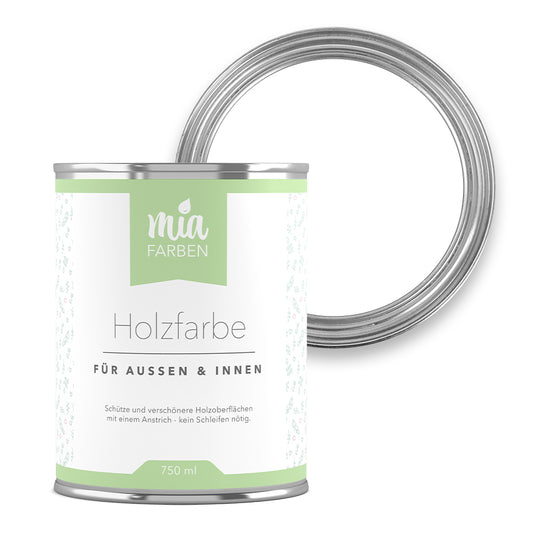 miafarben Holzfarbe traumhaftes Weiß