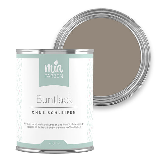 miafarben Buntlack Warmes Sepiaholz