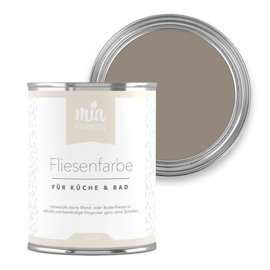 miafarben Fliesenfarbe Warmes Sepiaholz