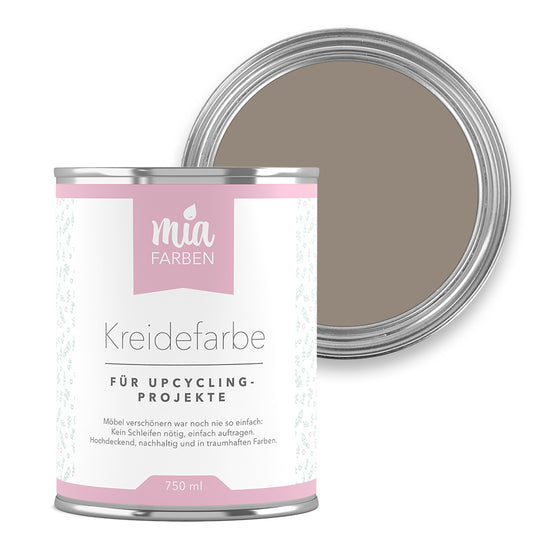 miafarben Kreidefarbe warmes Sepiaholz