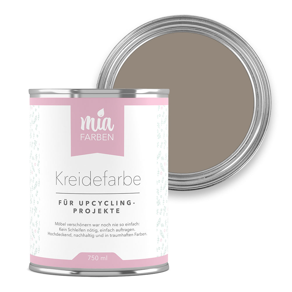 miafarben Kreidefarbe warmes Sepiaholz