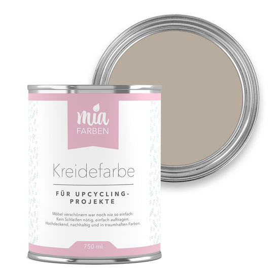 miafarben Kreidefarbe weiches Sandgrau