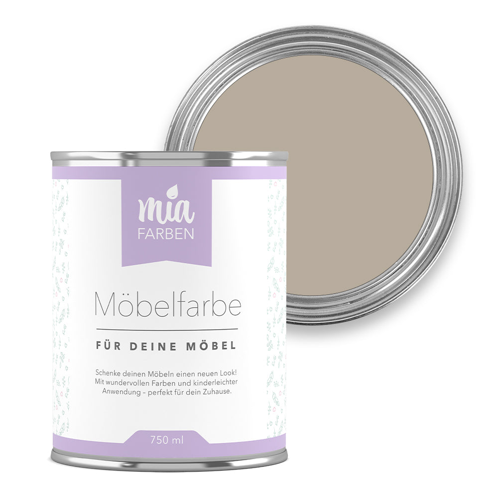 miafarben Möbelfarbe Weiches Sandgrau