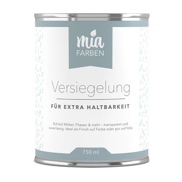 miafarben Versiegelung