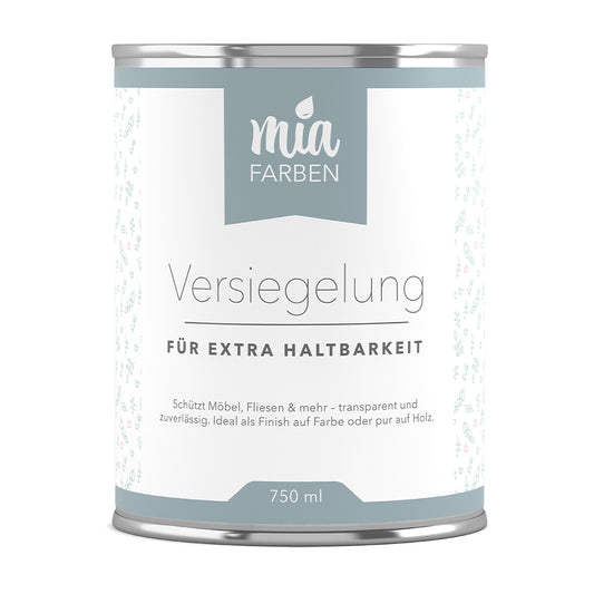 miafarben Versiegelung